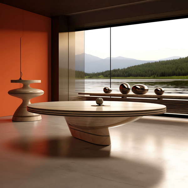 现代餐桌Midjourney灵感图库-_设计智库－全球设计案例智能库_OJBKAI.COM-全球设计案例智能库_OJBKAI.COM设计智库