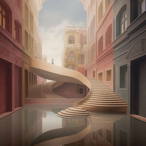 图片[8]-全球设计案例智能库_OJBKAI.COM色彩艺术楼梯Midjourney灵感图库-_设计智库－全球设计案例智能库_OJBKAI.COM-全球设计案例智能库_OJBKAI.COM设计智库