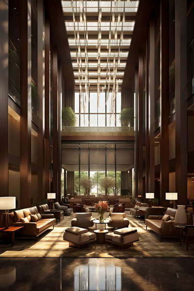 图片[35]-全球设计案例智能库_OJBKAI.COM新中式酒店大堂Midjourney灵感图库-_设计智库－全球设计案例智能库_OJBKAI.COM-全球设计案例智能库_OJBKAI.COM设计智库