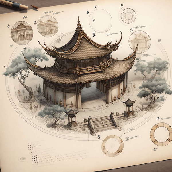 图片[44]-全球设计案例智能库_OJBKAI.COM中式古建筑效果图Midjourney灵感图库-_设计智库－全球设计案例智能库_OJBKAI.COM-全球设计案例智能库_OJBKAI.COM设计智库