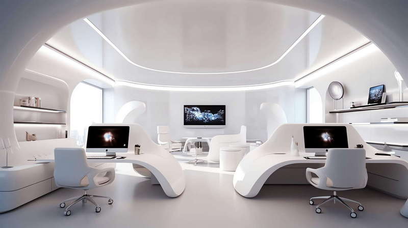 图片[29]-全球设计案例智能库_OJBKAI.COM科幻，未来，办公空间Midjourney灵感图库-_设计智库－全球设计案例智能库_OJBKAI.COM-全球设计案例智能库_OJBKAI.COM设计智库