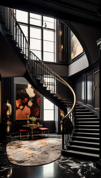 图片[31]-全球设计案例智能库_OJBKAI.COM酒店前卫时尚现代楼梯Midjourney灵感图库-_设计智库－全球设计案例智能库_OJBKAI.COM-全球设计案例智能库_OJBKAI.COM设计智库