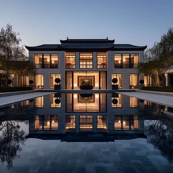 图片[16]-全球设计案例智能库_OJBKAI.COM中式别墅庭院Midjourney灵感图库-_设计智库－全球设计案例智能库_OJBKAI.COM-全球设计案例智能库_OJBKAI.COM设计智库