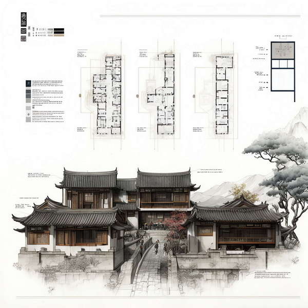 图片[12]-全球设计案例智能库_OJBKAI.COM古建筑透视图Midjourney灵感图库-_设计智库－全球设计案例智能库_OJBKAI.COM-全球设计案例智能库_OJBKAI.COM设计智库