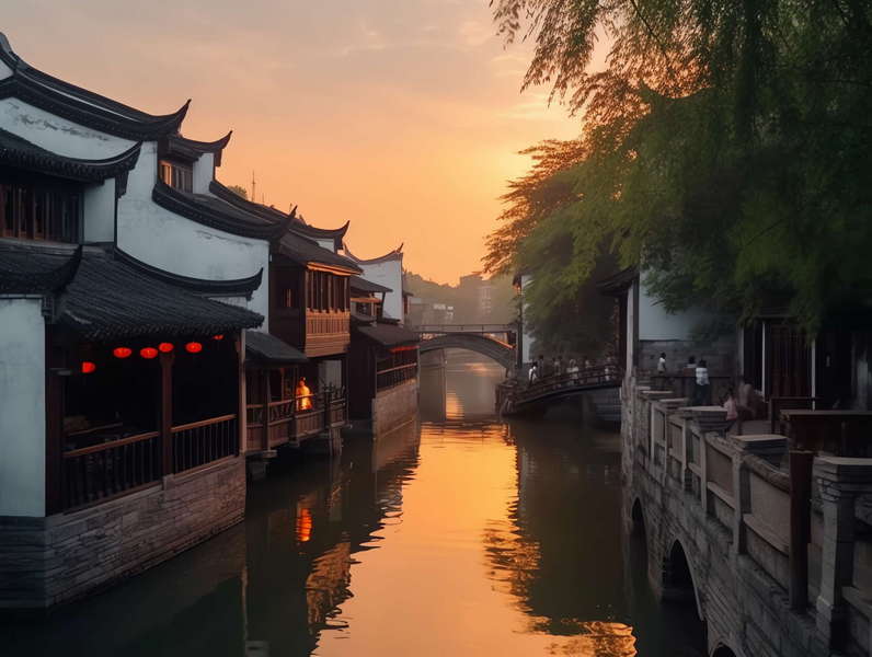 图片[5]-全球设计案例智能库_OJBKAI.COM意境江南小镇Midjourney灵感图库-_设计智库－全球设计案例智能库_OJBKAI.COM-全球设计案例智能库_OJBKAI.COM设计智库