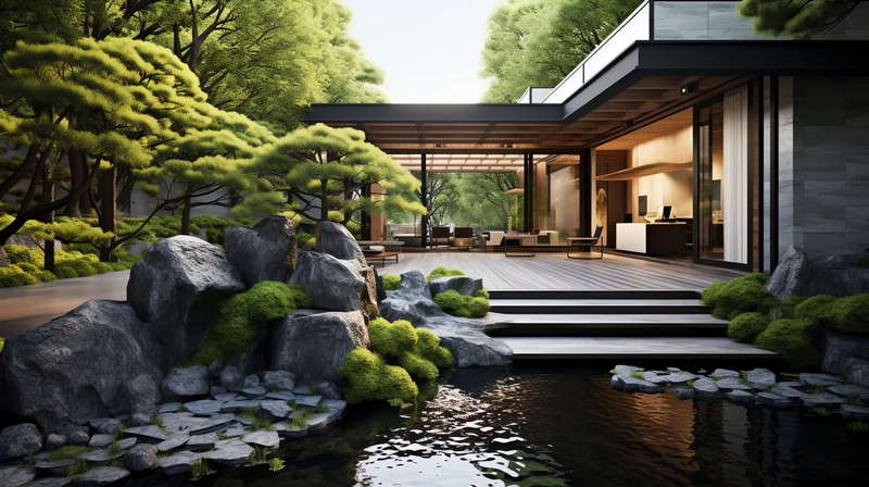 图片[12]-全球设计案例智能库_OJBKAI.COM别墅庭院景观Midjourney灵感图库-_设计智库－全球设计案例智能库_OJBKAI.COM-全球设计案例智能库_OJBKAI.COM设计智库