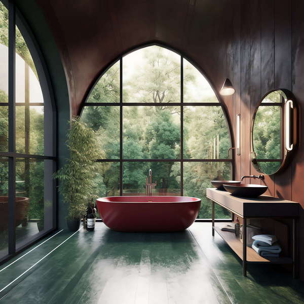 图片[2]-全球设计案例智能库_OJBKAI.COM野奢风格卫浴Midjourney灵感图库-_设计智库－全球设计案例智能库_OJBKAI.COM-全球设计案例智能库_OJBKAI.COM设计智库