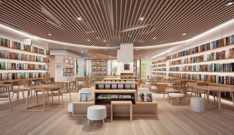 图片[22]-全球设计案例智能库_OJBKAI.COM原木艺术图书馆书店Midjourney灵感图库-_设计智库－全球设计案例智能库_OJBKAI.COM-全球设计案例智能库_OJBKAI.COM设计智库