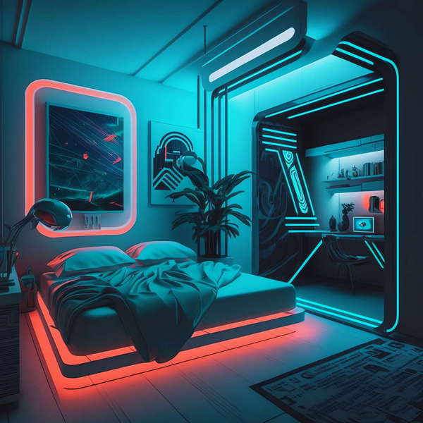 图片[12]-全球设计案例智能库_OJBKAI.COM赛博朋克风霓虹灯设计男孩房1_Midjourney灵感图库-_设计智库－全球设计案例智能库_OJBKAI.COM-全球设计案例智能库_OJBKAI.COM设计智库