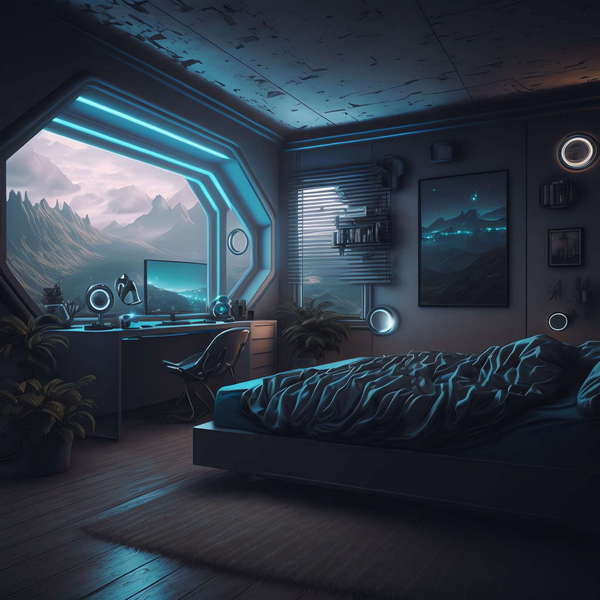 图片[4]-全球设计案例智能库_OJBKAI.COM科幻未来男孩房5_Midjourney灵感图库-_设计智库－全球设计案例智能库_OJBKAI.COM-全球设计案例智能库_OJBKAI.COM设计智库
