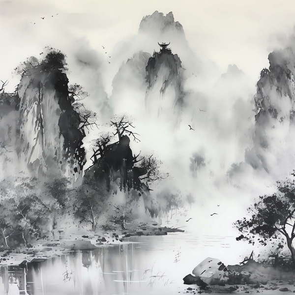 图片[8]-全球设计案例智能库_OJBKAI.COM水墨画Midjourney灵感图库-_设计智库－全球设计案例智能库_OJBKAI.COM-全球设计案例智能库_OJBKAI.COM设计智库