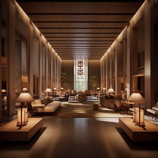图片[13]-全球设计案例智能库_OJBKAI.COM新中式酒店大堂Midjourney灵感图库-_设计智库－全球设计案例智能库_OJBKAI.COM-全球设计案例智能库_OJBKAI.COM设计智库