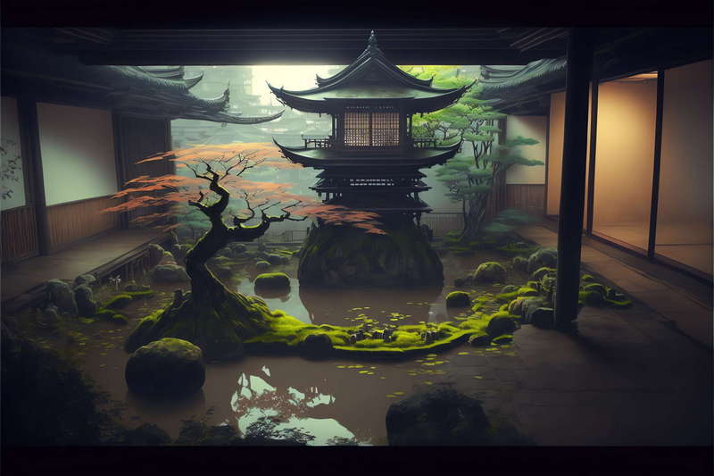 图片[2]-全球设计案例智能库_OJBKAI.COM禅院景观2_Midjourney灵感图库-设计智库－全球设计案例智能库_OJBKAI.COM-全球设计案例智能库_OJBKAI.COM设计智库