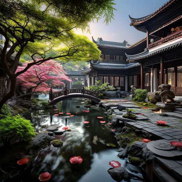 图片[4]-全球设计案例智能库_OJBKAI.COM别墅庭院景观Midjourney灵感图库-_设计智库－全球设计案例智能库_OJBKAI.COM-全球设计案例智能库_OJBKAI.COM设计智库