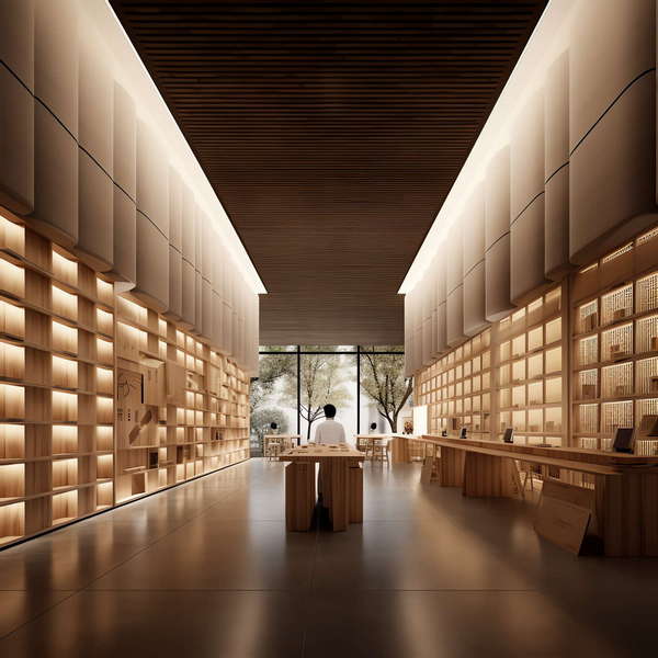 图片[20]-全球设计案例智能库_OJBKAI.COM原木艺术风图书馆书店_Midjourney灵感图库-_设计智库－全球设计案例智能库_OJBKAI.COM-全球设计案例智能库_OJBKAI.COM设计智库