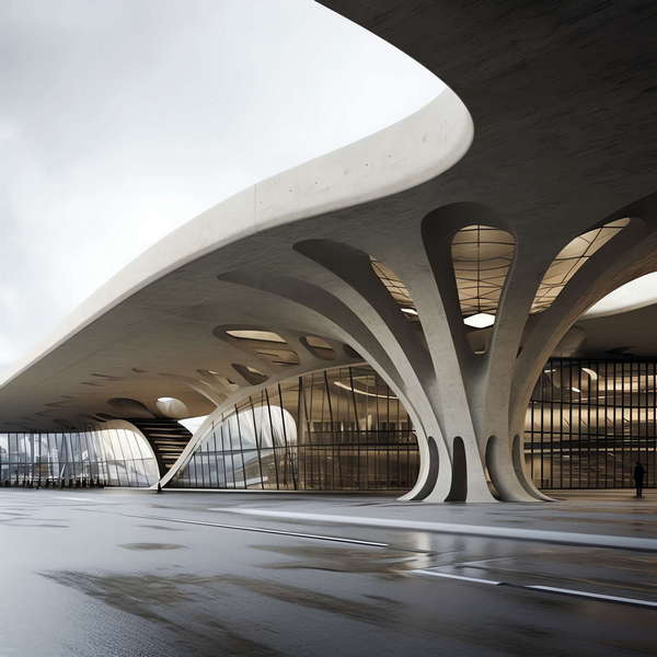 图片[35]-全球设计案例智能库_OJBKAI.COM科技时尚感高铁站Midjourney灵感图库-_设计智库－全球设计案例智能库_OJBKAI.COM-全球设计案例智能库_OJBKAI.COM设计智库