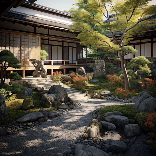 图片[11]-全球设计案例智能库_OJBKAI.COM别墅庭院日式枯山水Midjourney灵感图库-_设计智库－全球设计案例智能库_OJBKAI.COM-全球设计案例智能库_OJBKAI.COM设计智库