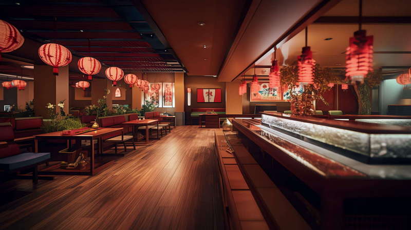 图片[4]-全球设计案例智能库_OJBKAI.COM新中式中餐厅设计Midjourney灵感图库-_设计智库－全球设计案例智能库_OJBKAI.COM-全球设计案例智能库_OJBKAI.COM设计智库
