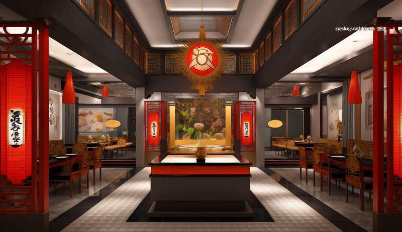 图片[22]-全球设计案例智能库_OJBKAI.COM新中式餐饮空间Midjourney灵感图库-_设计智库－全球设计案例智能库_OJBKAI.COM-全球设计案例智能库_OJBKAI.COM设计智库