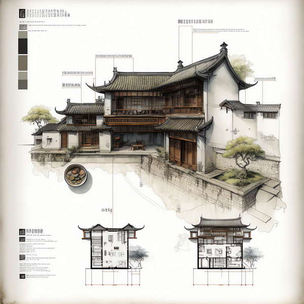 图片[6]-全球设计案例智能库_OJBKAI.COM古建筑透视图Midjourney灵感图库-_设计智库－全球设计案例智能库_OJBKAI.COM-全球设计案例智能库_OJBKAI.COM设计智库
