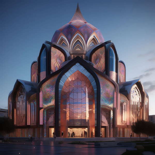 图片[23]-全球设计案例智能库_OJBKAI.COM艺术感商业中心建筑外观Midjourney灵感图库-_设计智库－全球设计案例智能库_OJBKAI.COM-全球设计案例智能库_OJBKAI.COM设计智库