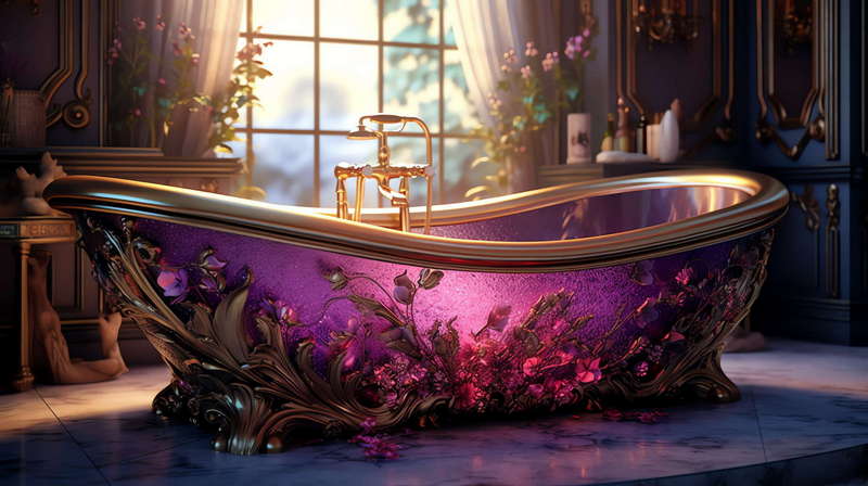图片[9]-全球设计案例智能库_OJBKAI.COM新古典浪漫梦幻浴缸Midjourney灵感图库-_设计智库－全球设计案例智能库_OJBKAI.COM-全球设计案例智能库_OJBKAI.COM设计智库