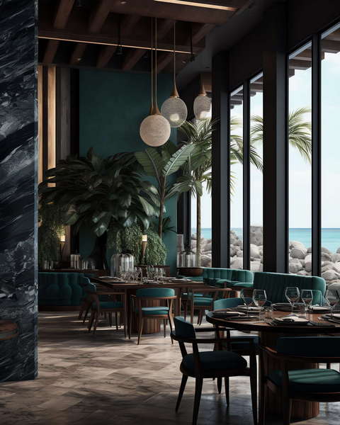 图片[15]-全球设计案例智能库_OJBKAI.COM前卫艺术格调西餐厅Midjourney灵感图库-_设计智库－全球设计案例智能库_OJBKAI.COM-全球设计案例智能库_OJBKAI.COM设计智库