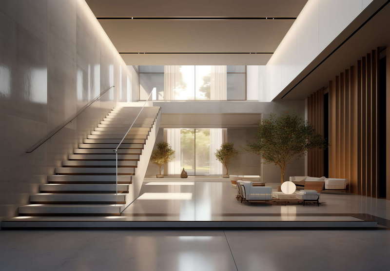 图片[16]-全球设计案例智能库_OJBKAI.COM酒店现代极简风格楼梯Midjourney灵感图库-_设计智库－全球设计案例智能库_OJBKAI.COM-全球设计案例智能库_OJBKAI.COM设计智库