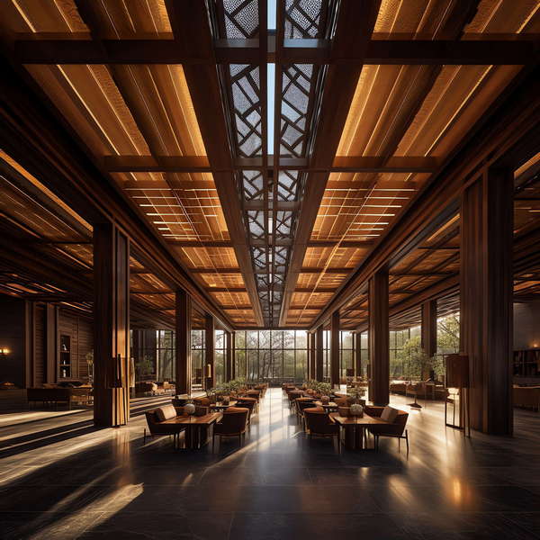 图片[7]-全球设计案例智能库_OJBKAI.COM新中式酒店大堂Midjourney灵感图库-_设计智库－全球设计案例智能库_OJBKAI.COM-全球设计案例智能库_OJBKAI.COM设计智库