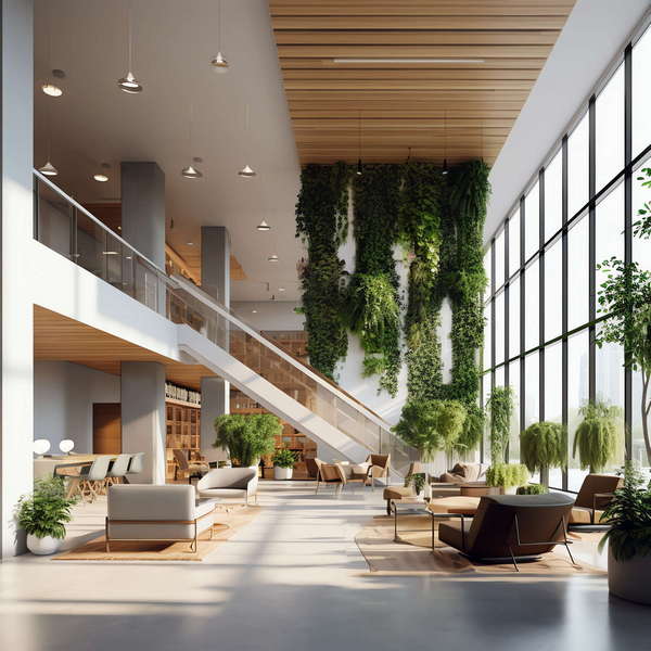 图片[2]-全球设计案例智能库_OJBKAI.COM绿植空间酒店大堂Midjourney灵感图库-_设计智库－全球设计案例智能库_OJBKAI.COM-全球设计案例智能库_OJBKAI.COM设计智库