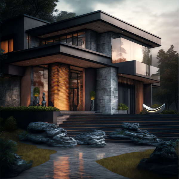 图片[14]-全球设计案例智能库_OJBKAI.COM现代别墅外观Midjourney灵感图库-_设计智库－全球设计案例智能库_OJBKAI.COM-全球设计案例智能库_OJBKAI.COM设计智库