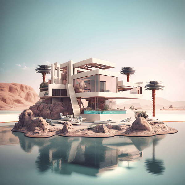 图片[35]-全球设计案例智能库_OJBKAI.COM建筑别墅外观Midjourney灵感图库-_设计智库－全球设计案例智能库_OJBKAI.COM-全球设计案例智能库_OJBKAI.COM设计智库