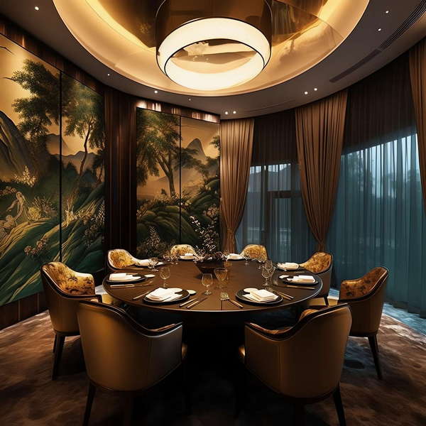 图片[32]-全球设计案例智能库_OJBKAI.COM会所餐厅包厢Midjourney灵感图库-_设计智库－全球设计案例智能库_OJBKAI.COM-全球设计案例智能库_OJBKAI.COM设计智库