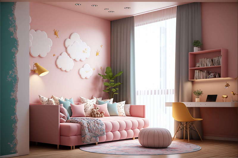 图片[17]-全球设计案例智能库_OJBKAI.COM色彩童趣女孩房2_Midjourney灵感图库-设计智库－全球设计案例智能库_OJBKAI.COM-全球设计案例智能库_OJBKAI.COM设计智库