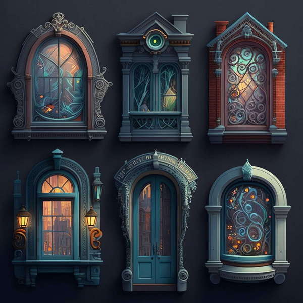 图片[12]-全球设计案例智能库_OJBKAI.COM复古古典怀旧门窗Midjourney灵感图库-_设计智库－全球设计案例智能库_OJBKAI.COM-全球设计案例智能库_OJBKAI.COM设计智库