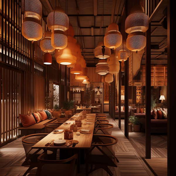 图片[5]-全球设计案例智能库_OJBKAI.COM中式酒店餐厅区Midjourney灵感图库-_设计智库－全球设计案例智能库_OJBKAI.COM-全球设计案例智能库_OJBKAI.COM设计智库