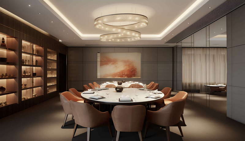 图片[5]-全球设计案例智能库_OJBKAI.COM餐厅包间Midjourney灵感图库-_设计智库－全球设计案例智能库_OJBKAI.COM-全球设计案例智能库_OJBKAI.COM设计智库