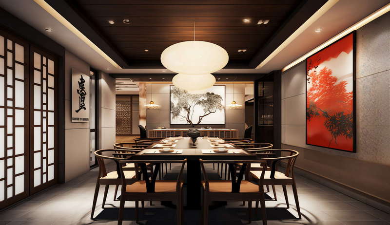 图片[5]-全球设计案例智能库_OJBKAI.COM新中式餐饮空间Midjourney灵感图库-_设计智库－全球设计案例智能库_OJBKAI.COM-全球设计案例智能库_OJBKAI.COM设计智库