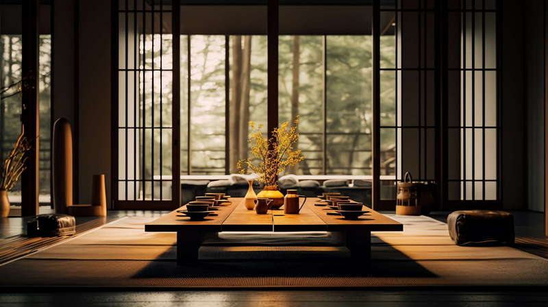 图片[13]-全球设计案例智能库_OJBKAI.COM酒店民宿中式禅意茶室Midjourney灵感图库-_设计智库－全球设计案例智能库_OJBKAI.COM-全球设计案例智能库_OJBKAI.COM设计智库