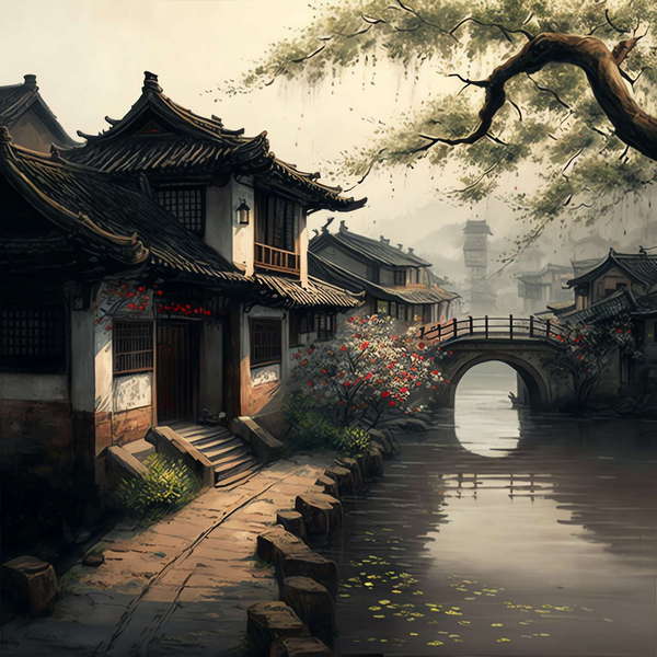 图片[12]-全球设计案例智能库_OJBKAI.COM徽派建筑Midjourney灵感图库-_设计智库－全球设计案例智能库_OJBKAI.COM-全球设计案例智能库_OJBKAI.COM设计智库