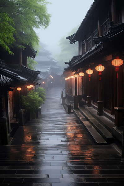 图片[21]-全球设计案例智能库_OJBKAI.COM意境江南小镇Midjourney灵感图库-_设计智库－全球设计案例智能库_OJBKAI.COM-全球设计案例智能库_OJBKAI.COM设计智库