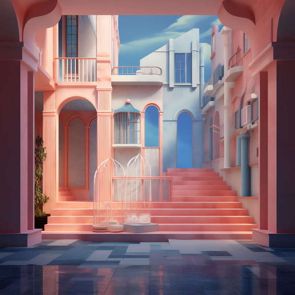 图片[26]-全球设计案例智能库_OJBKAI.COM色彩艺术楼梯Midjourney灵感图库-_设计智库－全球设计案例智能库_OJBKAI.COM-全球设计案例智能库_OJBKAI.COM设计智库