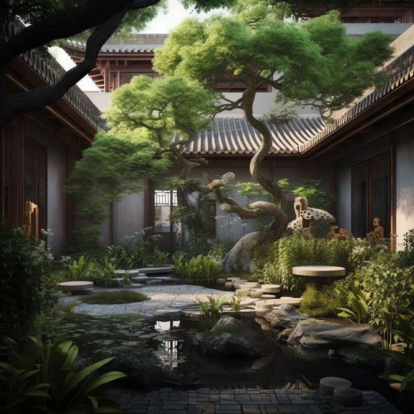 图片[10]-全球设计案例智能库_OJBKAI.COM中式园林Midjourney灵感图库-_设计智库－全球设计案例智能库_OJBKAI.COM-全球设计案例智能库_OJBKAI.COM设计智库