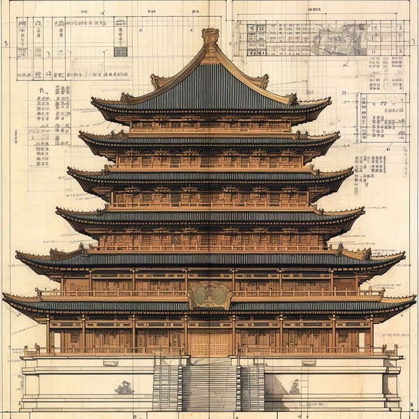 图片[26]-全球设计案例智能库_OJBKAI.COM中国古建草图Midjourney灵感图库-_设计智库－全球设计案例智能库_OJBKAI.COM-全球设计案例智能库_OJBKAI.COM设计智库