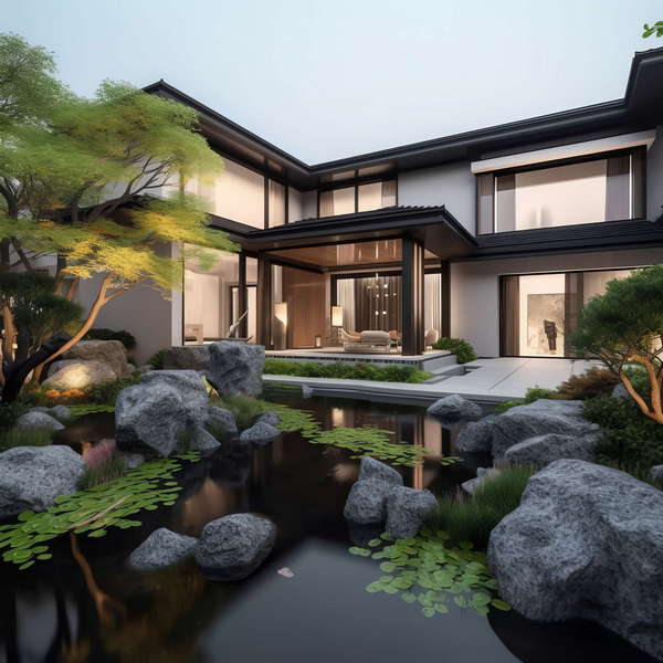 图片[23]-全球设计案例智能库_OJBKAI.COM中式别墅外观Midjourney灵感图库-_设计智库－全球设计案例智能库_OJBKAI.COM-全球设计案例智能库_OJBKAI.COM设计智库