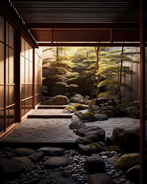 图片[20]-全球设计案例智能库_OJBKAI.COM别墅庭院日式枯山水Midjourney灵感图库-_设计智库－全球设计案例智能库_OJBKAI.COM-全球设计案例智能库_OJBKAI.COM设计智库