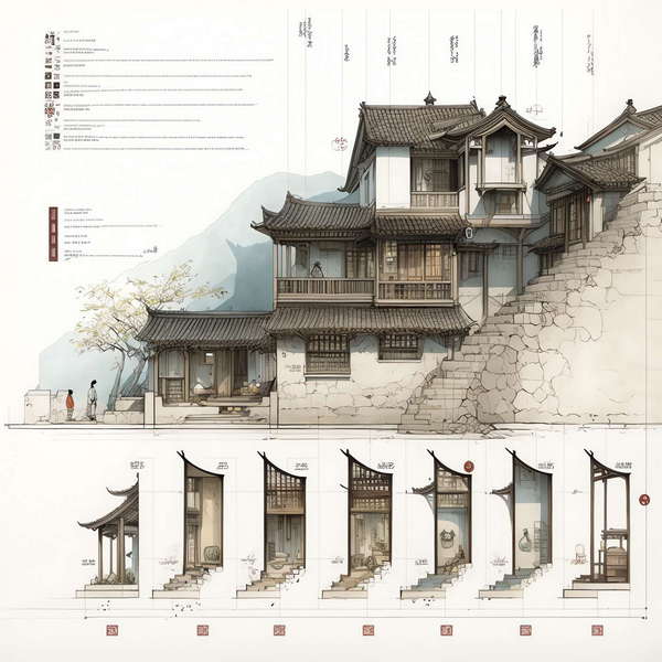 图片[11]-全球设计案例智能库_OJBKAI.COM古建筑透视图Midjourney灵感图库-_设计智库－全球设计案例智能库_OJBKAI.COM-全球设计案例智能库_OJBKAI.COM设计智库