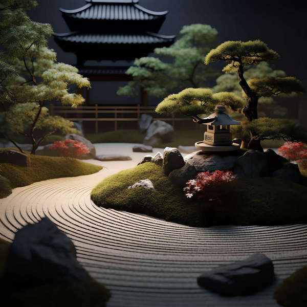 图片[18]-全球设计案例智能库_OJBKAI.COM别墅庭院日式枯山水Midjourney灵感图库-_设计智库－全球设计案例智能库_OJBKAI.COM-全球设计案例智能库_OJBKAI.COM设计智库