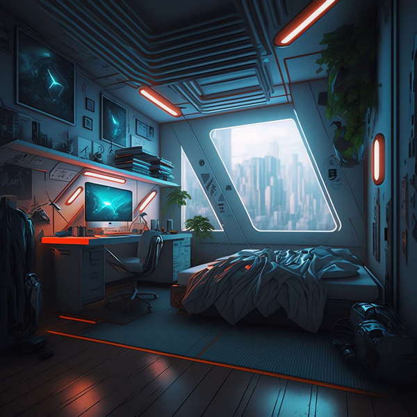 图片[3]-全球设计案例智能库_OJBKAI.COM科幻未来男孩房5_Midjourney灵感图库-_设计智库－全球设计案例智能库_OJBKAI.COM-全球设计案例智能库_OJBKAI.COM设计智库