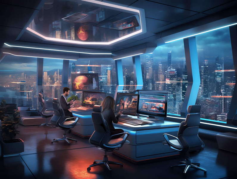 图片[14]-全球设计案例智能库_OJBKAI.COM科幻，未来，办公空间Midjourney灵感图库-_设计智库－全球设计案例智能库_OJBKAI.COM-全球设计案例智能库_OJBKAI.COM设计智库